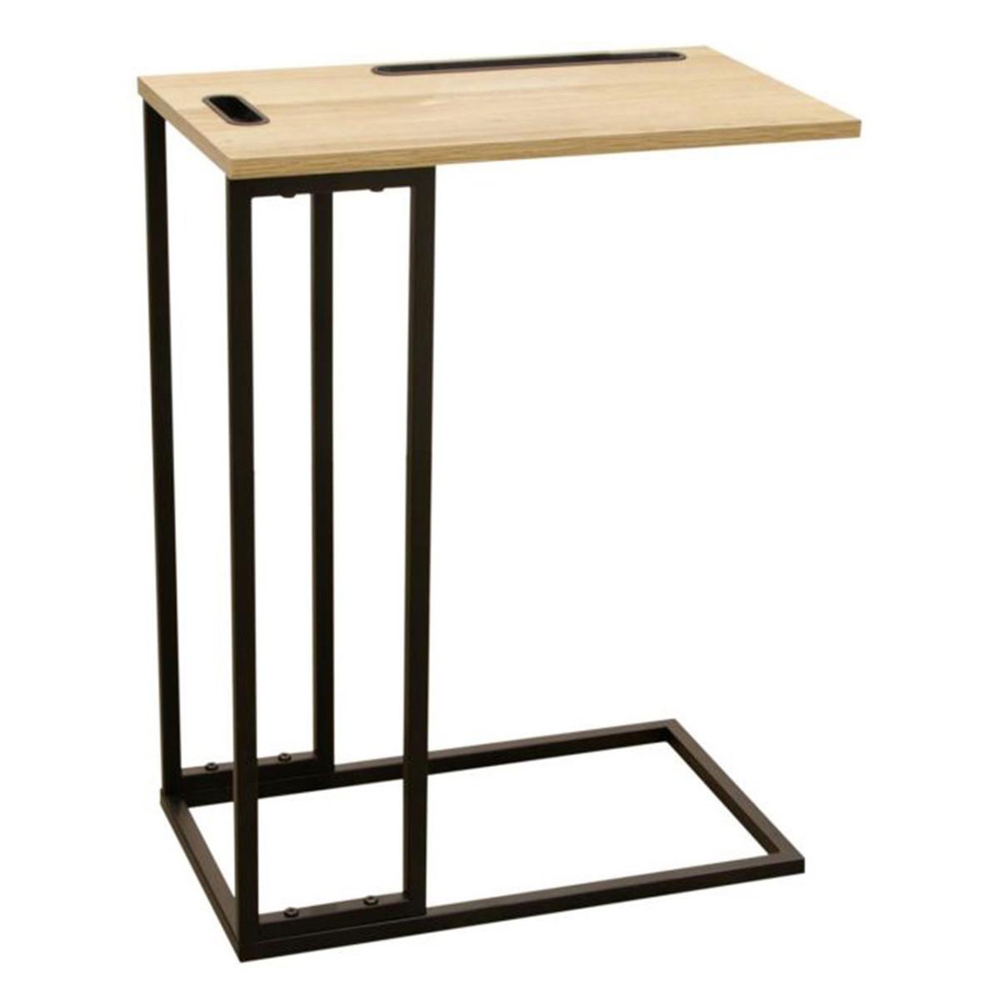 The Home Deco Factory Table d'appoint  support tablette  112cm naturel