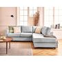 Voir la diapositive 1 : LISA DESIGN Jake - canapé déhoussable d'angle droit 5 places en tissu