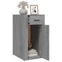 Voir la diapositive 5 : VIDAXL Armoire de bureau Sonoma gris 40x49x75 cm Bois d'ingenierie