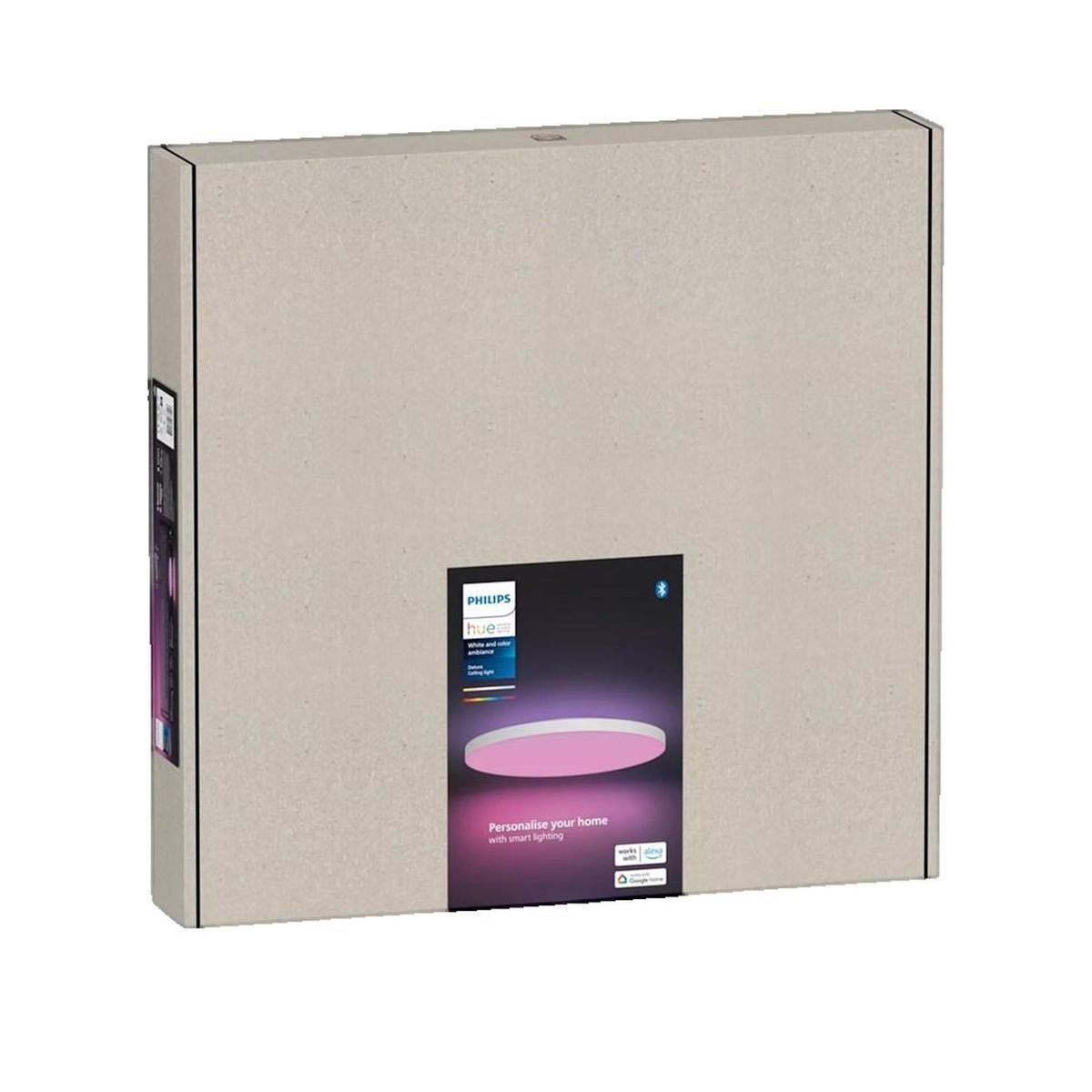 Signo Lampe de plafond Philips Hue Datura blanche