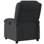 Voir la diapositive 5 : VIDAXL Fauteuil inclinable electrique noir cuir veritable