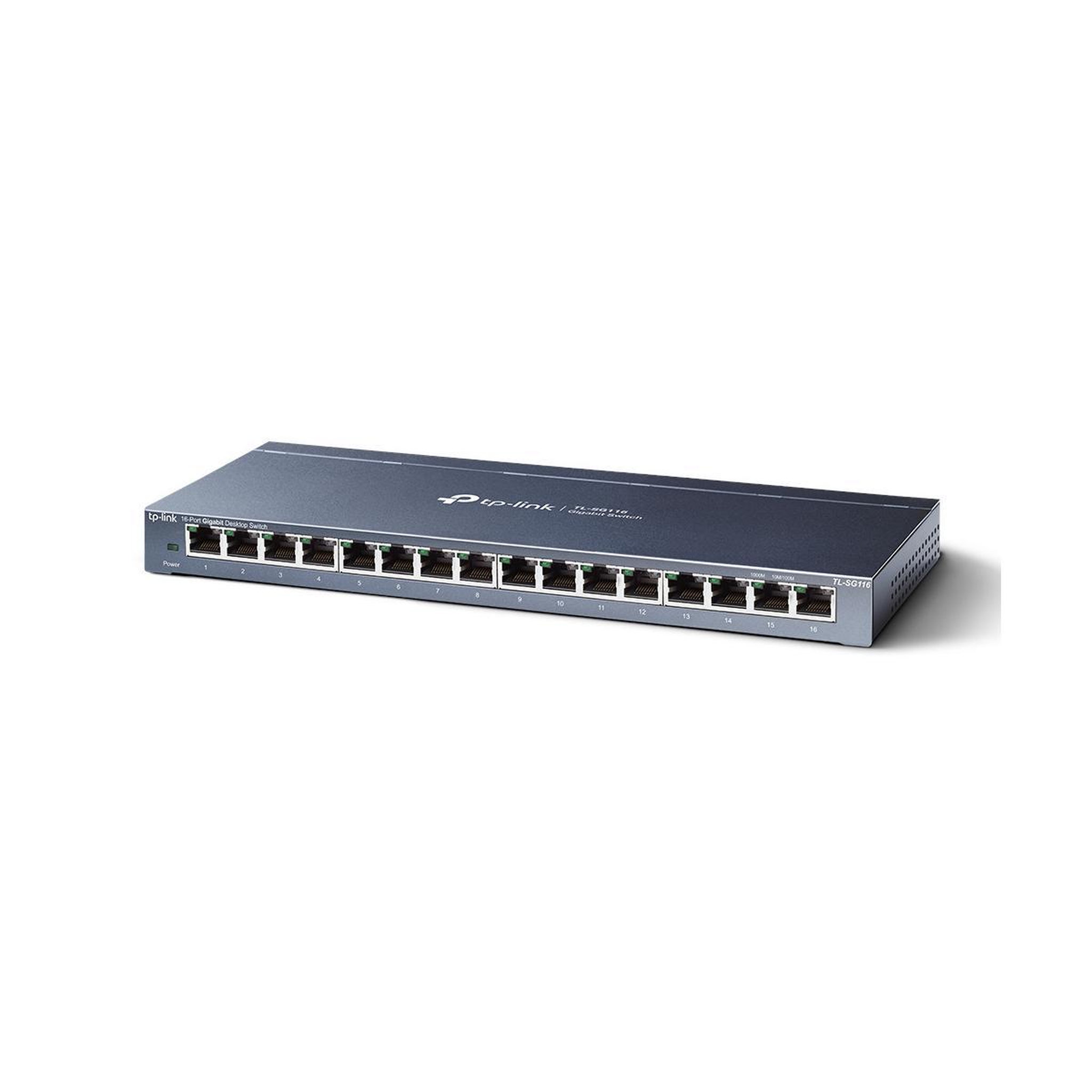 Voir la diapositive 3 : TP-LINK TP-LINK TPLINK Switch TL-SG116 TLSG116 (TL-SG116)