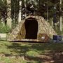 Voir la diapositive 3 : VIDAXL Tente de peche 4 personnes camouflage liberation rapide