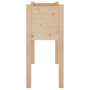 Voir la diapositive 5 : VIDAXL Jardinieres 2 pcs 70x31x70 cm bois de pin massif