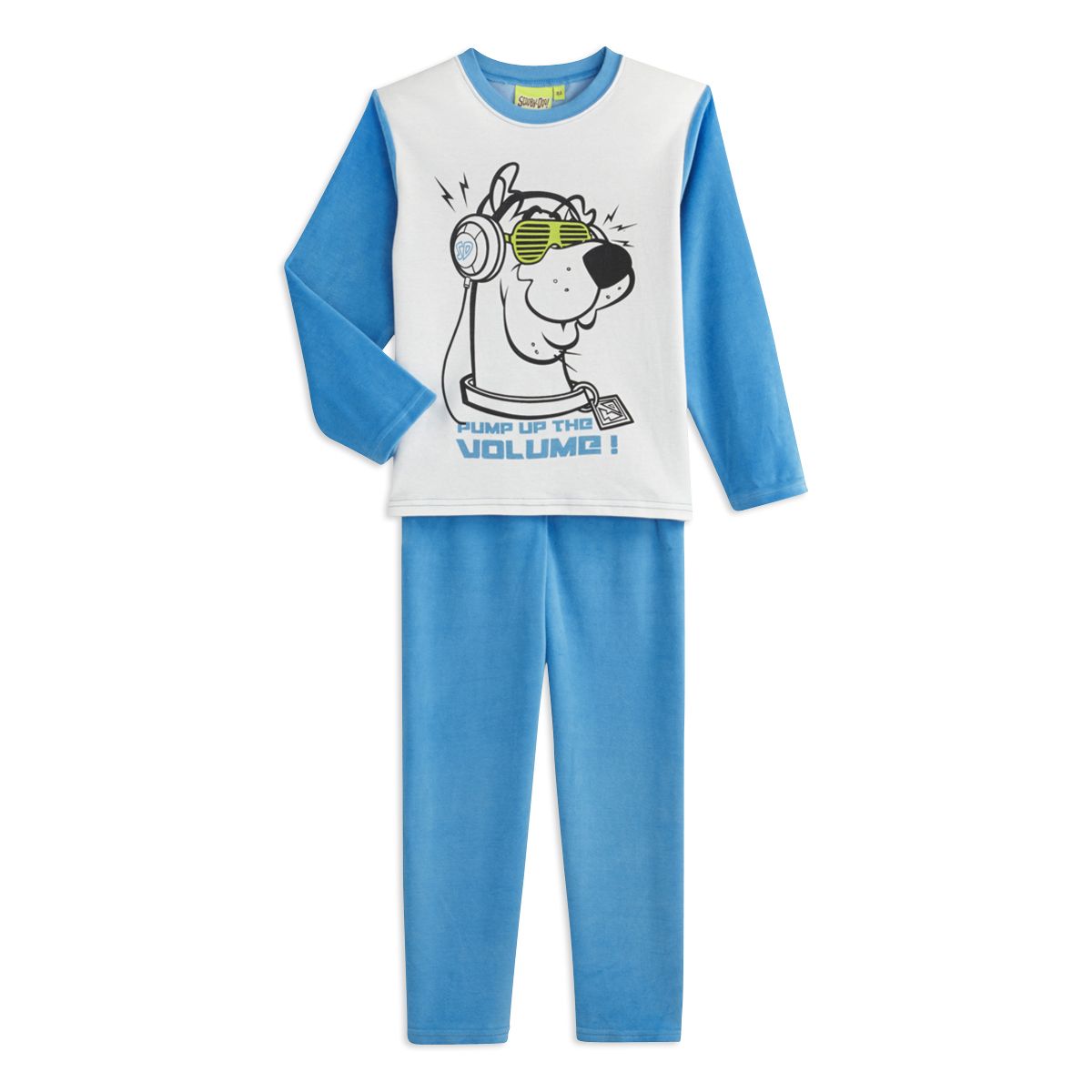 SCOOBY DOO pyjama velours garçon du 3 au 10 ans