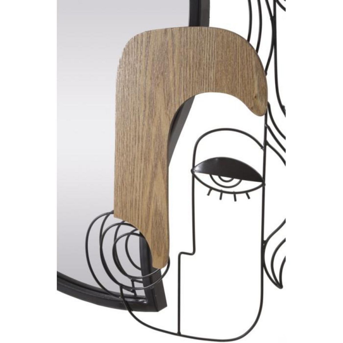 Paris Prix Miroir Mural Design  Picasso  83cm Multicolore