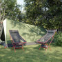 Voir la diapositive 3 : VIDAXL Chaise de camping pliables lot de 2 noir tissu oxford aluminium