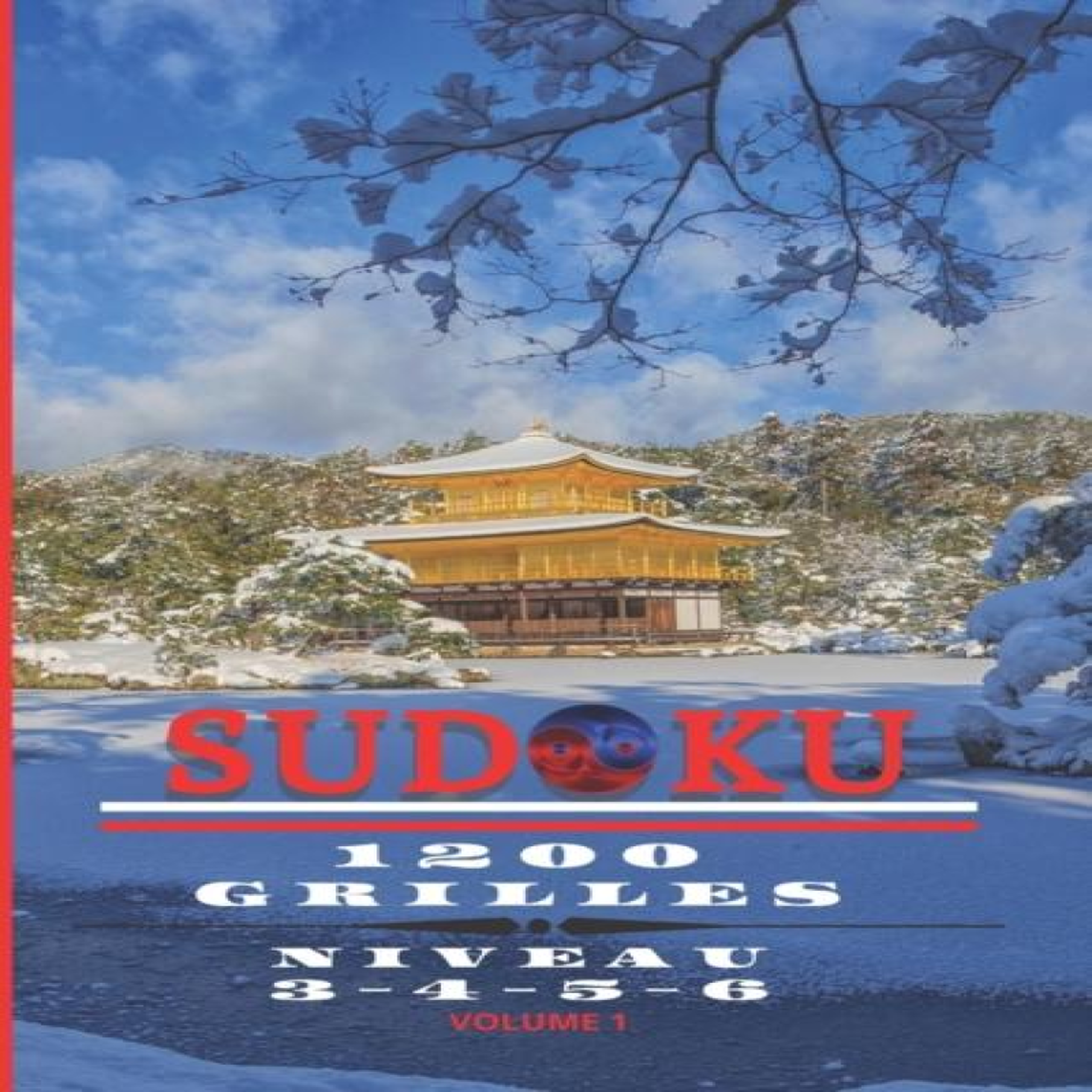 LIVRES SUDOKU 1200 grilles , niveau 3-4-5-6 , volume 1 , 200 PAGES , 15,24 x 22,86 cm (6X9po)