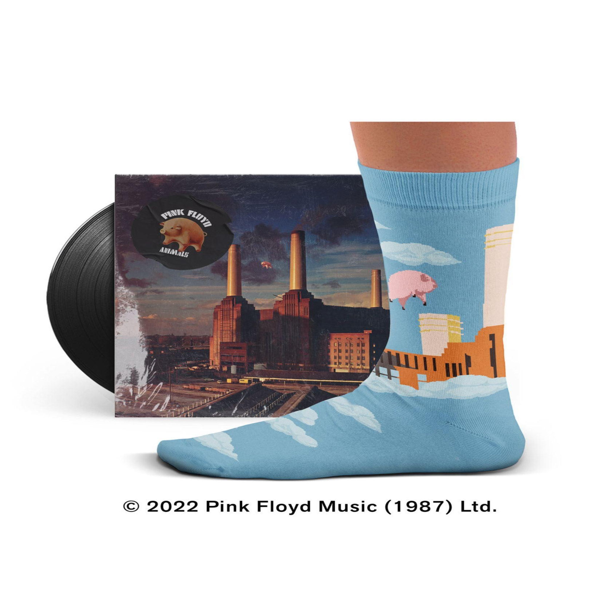 Voir la diapositive 4 : SOCK AFFAIRS Chaussettes pink floyd, animals