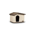 KERBL KERBL - Maison extérieure pour chats - 60 x 51 x 41 cm -Mocca et marron- Plastique