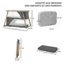 Voir la diapositive 6 : KINDERKRAFT Lit bebe sofi pratique et confortable