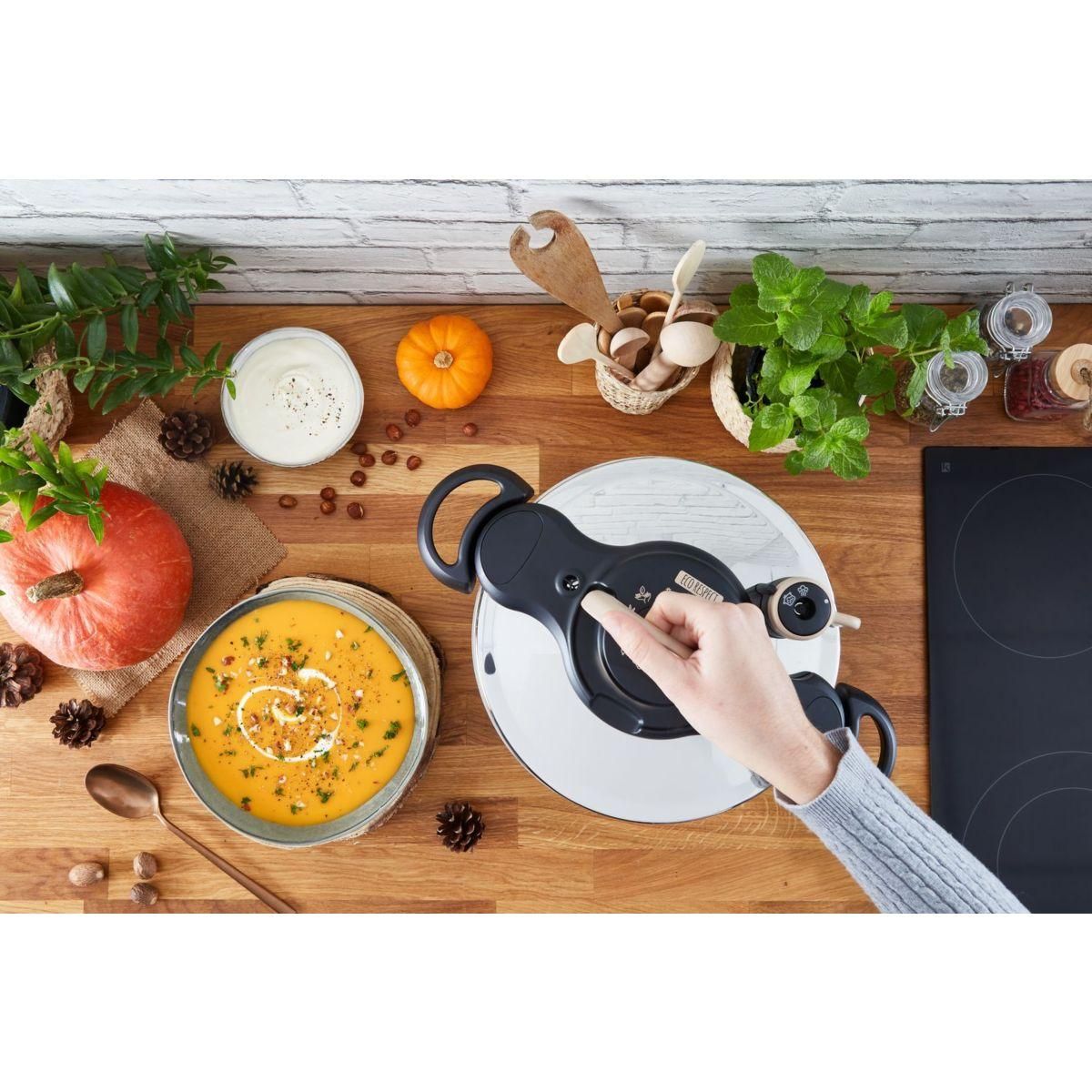 SEB Autocuiseur ClipsoMinut' Eco Compact+ 9L