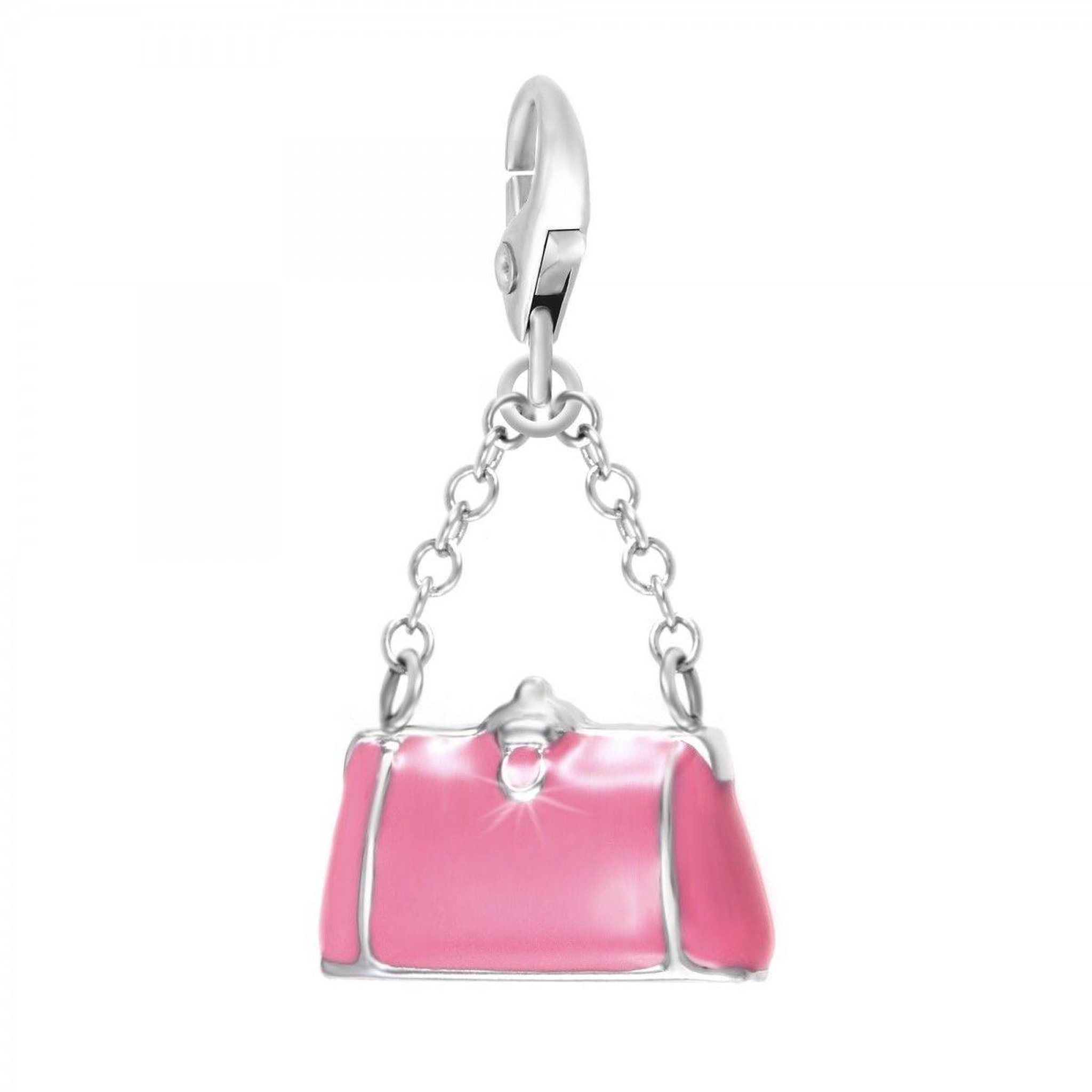 SC CRYSTAL Charm Sac à main rose SC Crystal