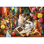 Voir la diapositive 1 : Castorland Puzzle 1000 pièces : Chatons Sorciers