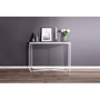Voir la diapositive 6 : Paris Prix Console Design  Palace  110cm Gris Foncé & Blanc