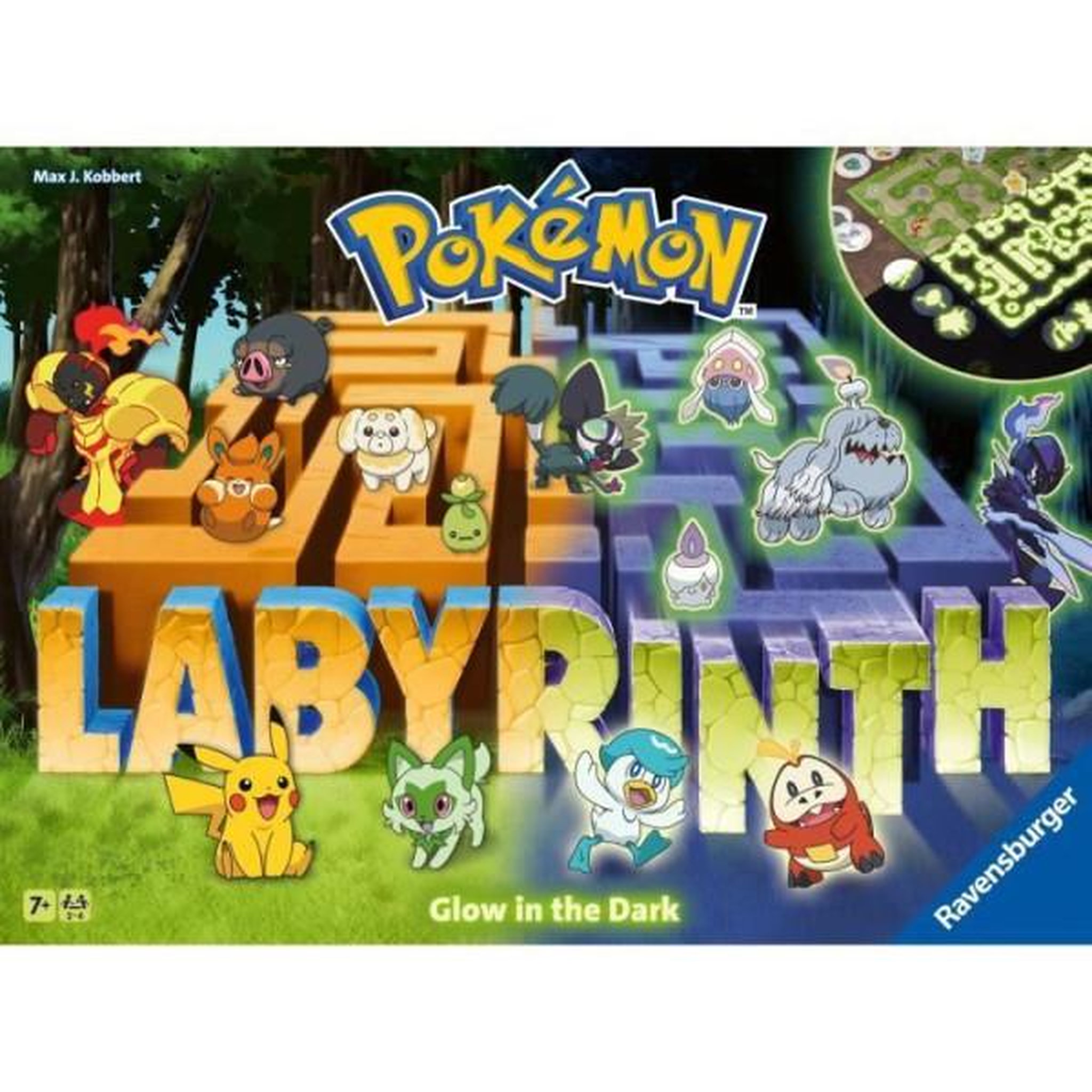 Voir la diapositive 4 : RAVENSBURGER Labyrinthe pokémon, jeu de société classique, glow in the dark, pour enfant et famille, des 7 ans, 22705, ravensburger