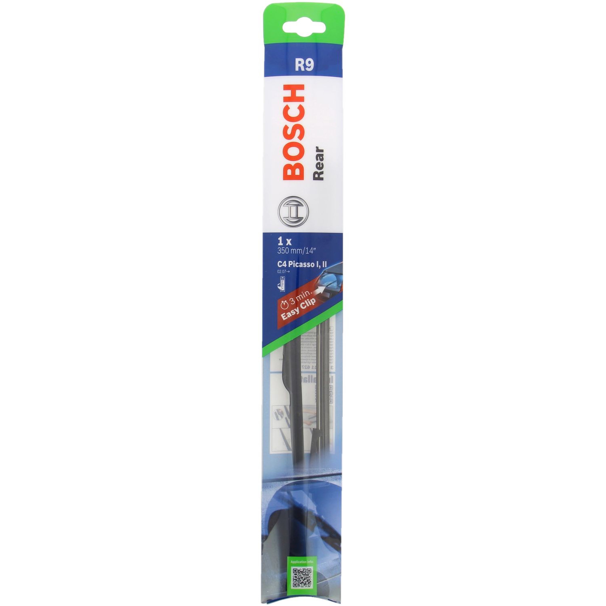 Voir la diapositive 3 : BOSCH Balai d'essuie-glace arrière BOSCH C4PICASSON°R9