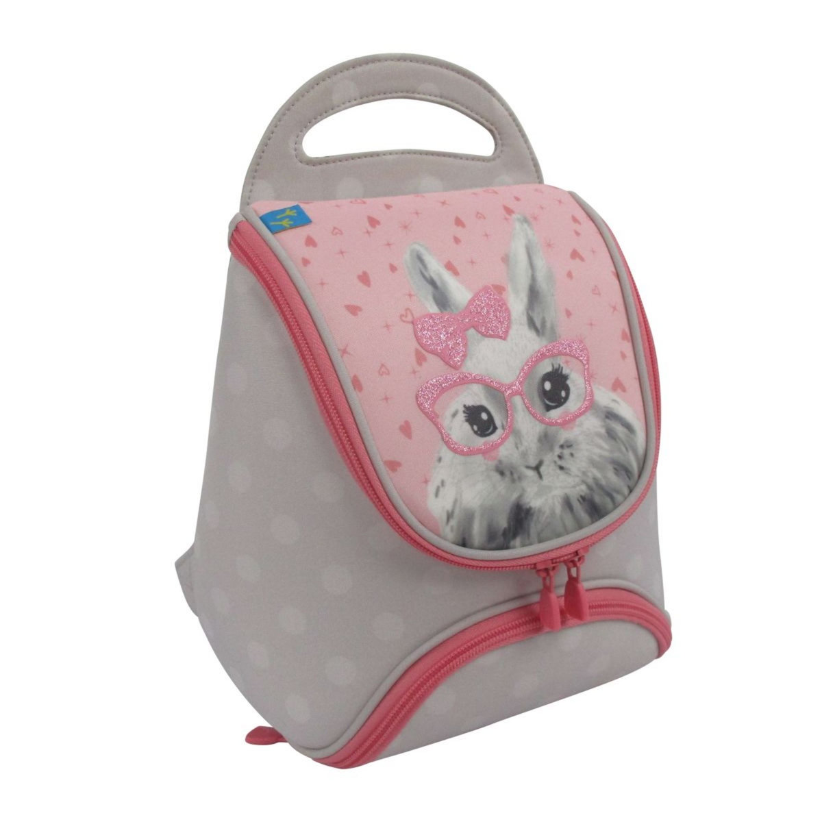 AUCHAN Sac maternelle Premium Lapin Rose