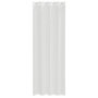 Voir la diapositive 4 : VIDAXL Rideaux en voile avec œillets 2 pcs blanc
