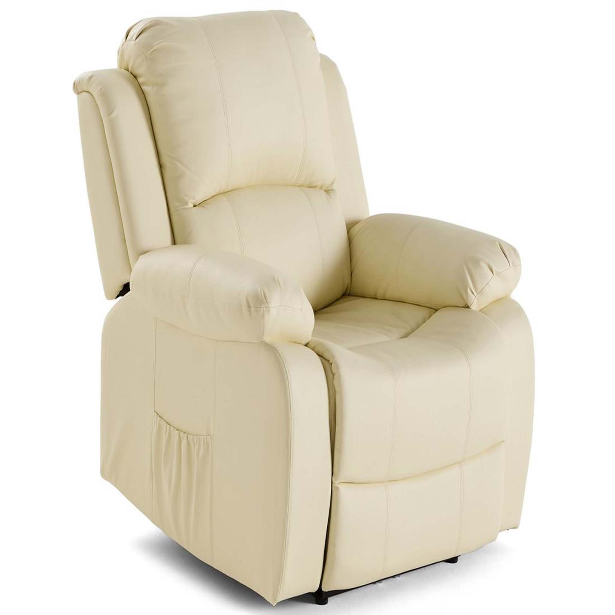 Voir la diapositive 2 : BEST MOBILIER Armand - fauteuil relax électrique en simili