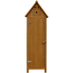Habitat et Jardin Armoire de jardin  Cabanon  - 77 x 54.5 x 179 cm - Marron