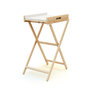 Voir la diapositive 1 : WEBABY Table à langer pliante en bois ESSENTIEL