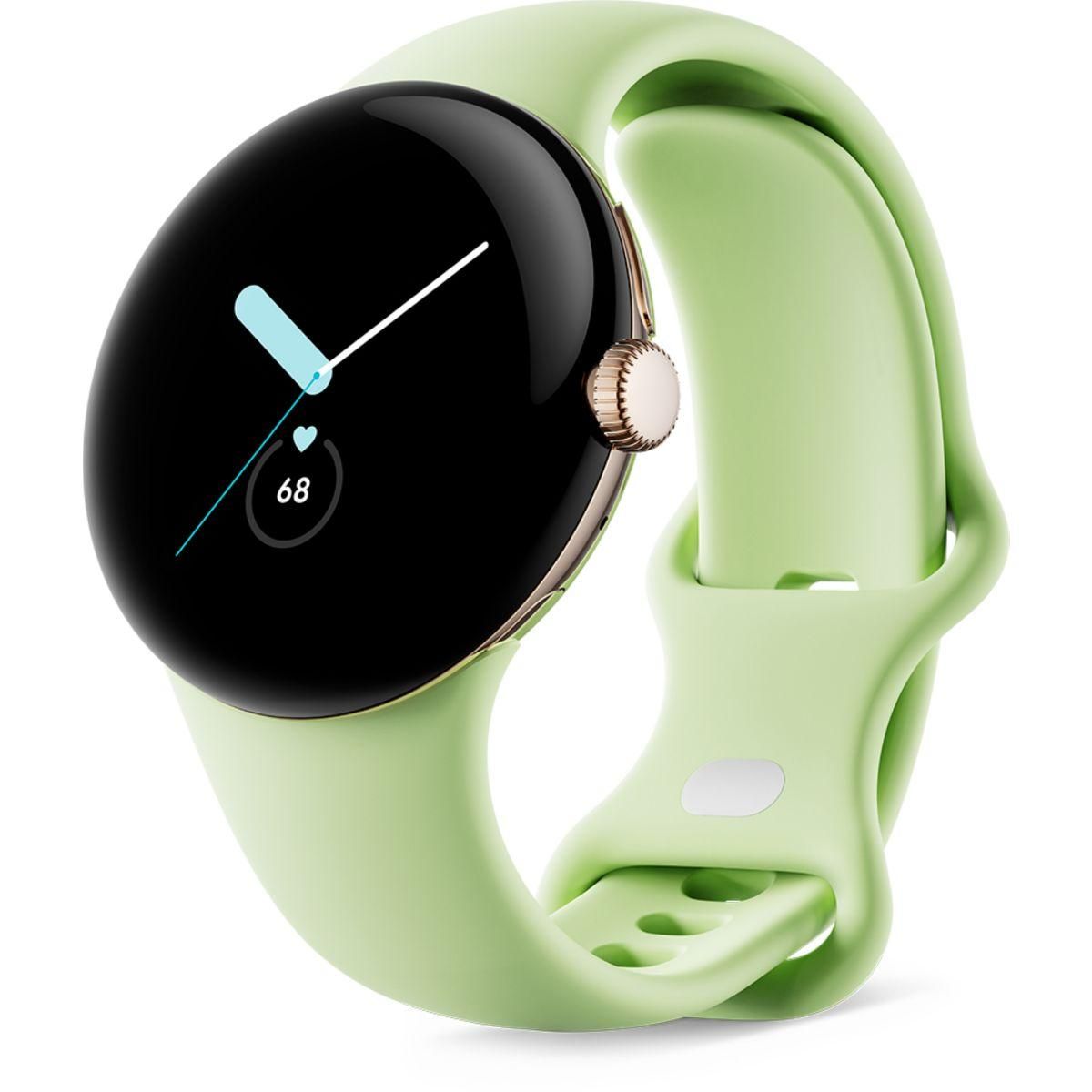 GOOGLE Bracelet Pixel Watch Bands Silicone Active jaune