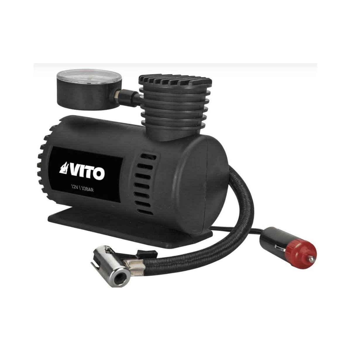 VITO Pro-Power Mini Compresseur Portable 12V 13 Bar 150 PSI Multi-fonctions Station de gonflage VITO