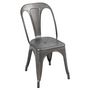 Voir la diapositive 3 : Rendez vous déco Lot de 2 chaises en métal chromé - Indus