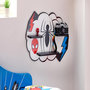 Voir la diapositive 2 : DISNEY Etag?re Murale Spiderman