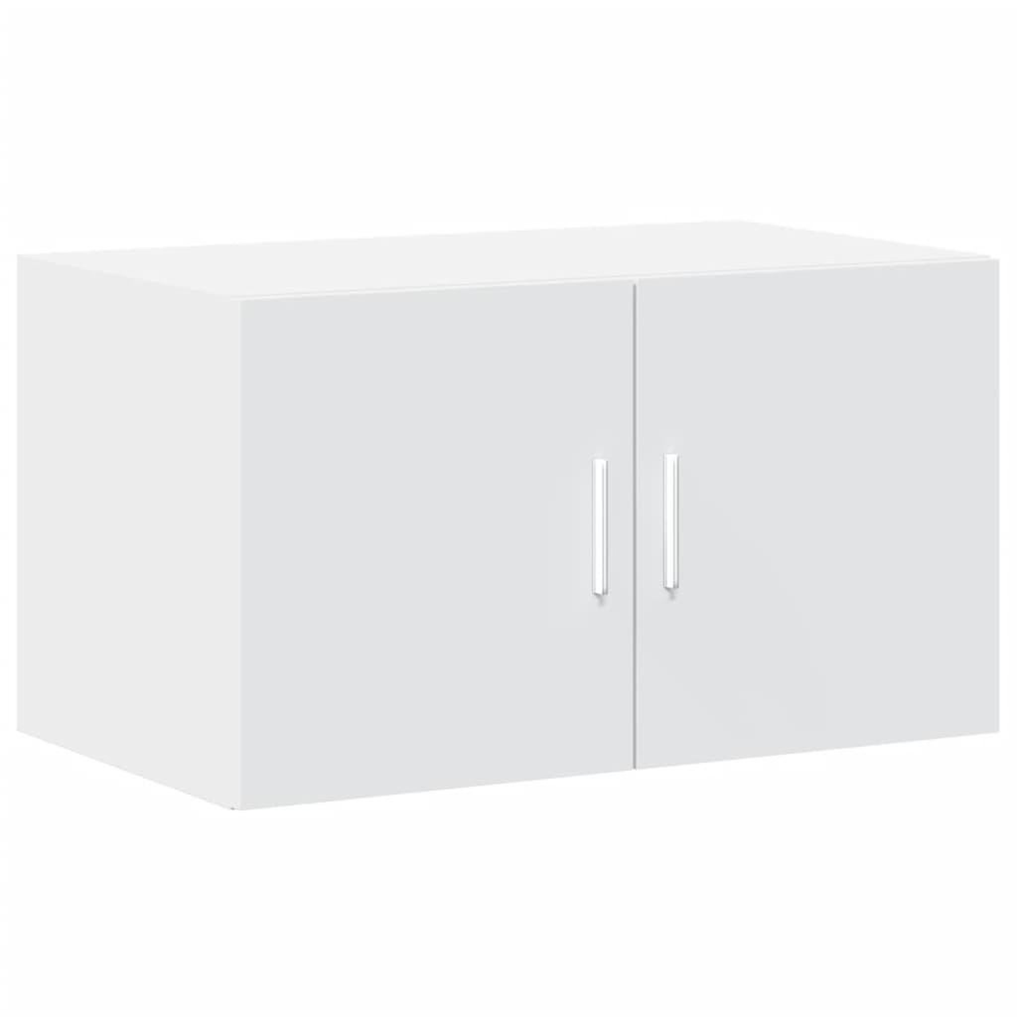 Voir la diapositive 2 : VIDAXL Armoire murale blanc 70x42,5x40 cm bois d'ingenierie