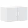 Voir la diapositive 2 : VIDAXL Armoire murale blanc 70x42,5x40 cm bois d'ingenierie