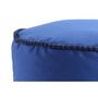 Voir la diapositive 2 : Paris Prix Pouf Déco à Pompons  Taj Mahal  45cm Bleu