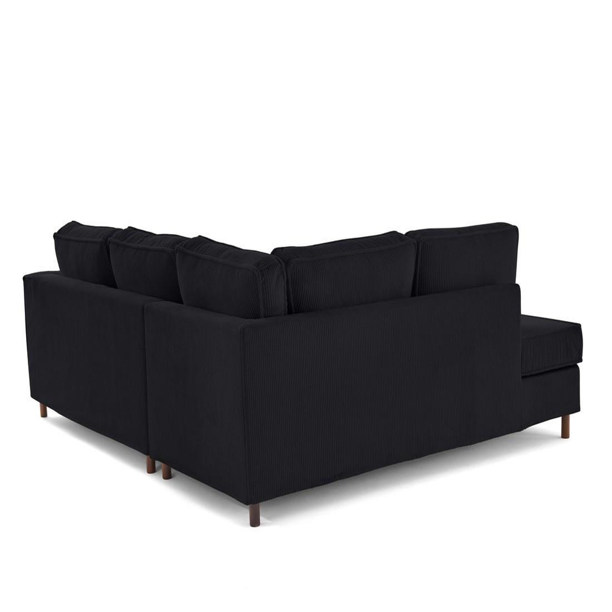 Voir la diapositive 6 : LISA DESIGN Jake - canapé déhoussable d'angle gauche 5 places en velours côtelé