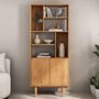 Voir la diapositive 2 : IDIMEX Buffet haut SIMONA H 188 cm en bois massif