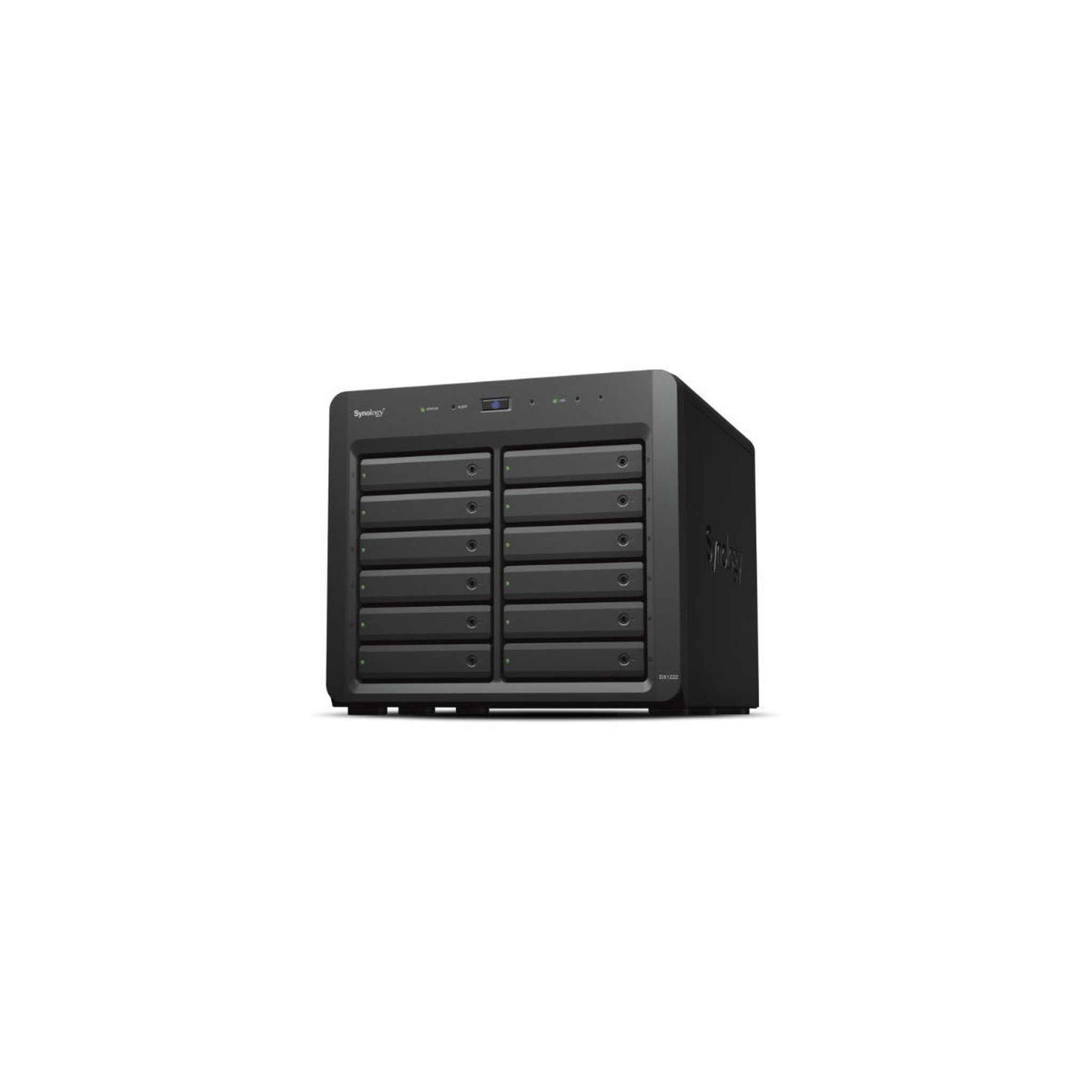 SYNOLOGY Synology dx1222 boîtier de disques de stockage boîtier disque dur/ssd noir 2.5/3.5