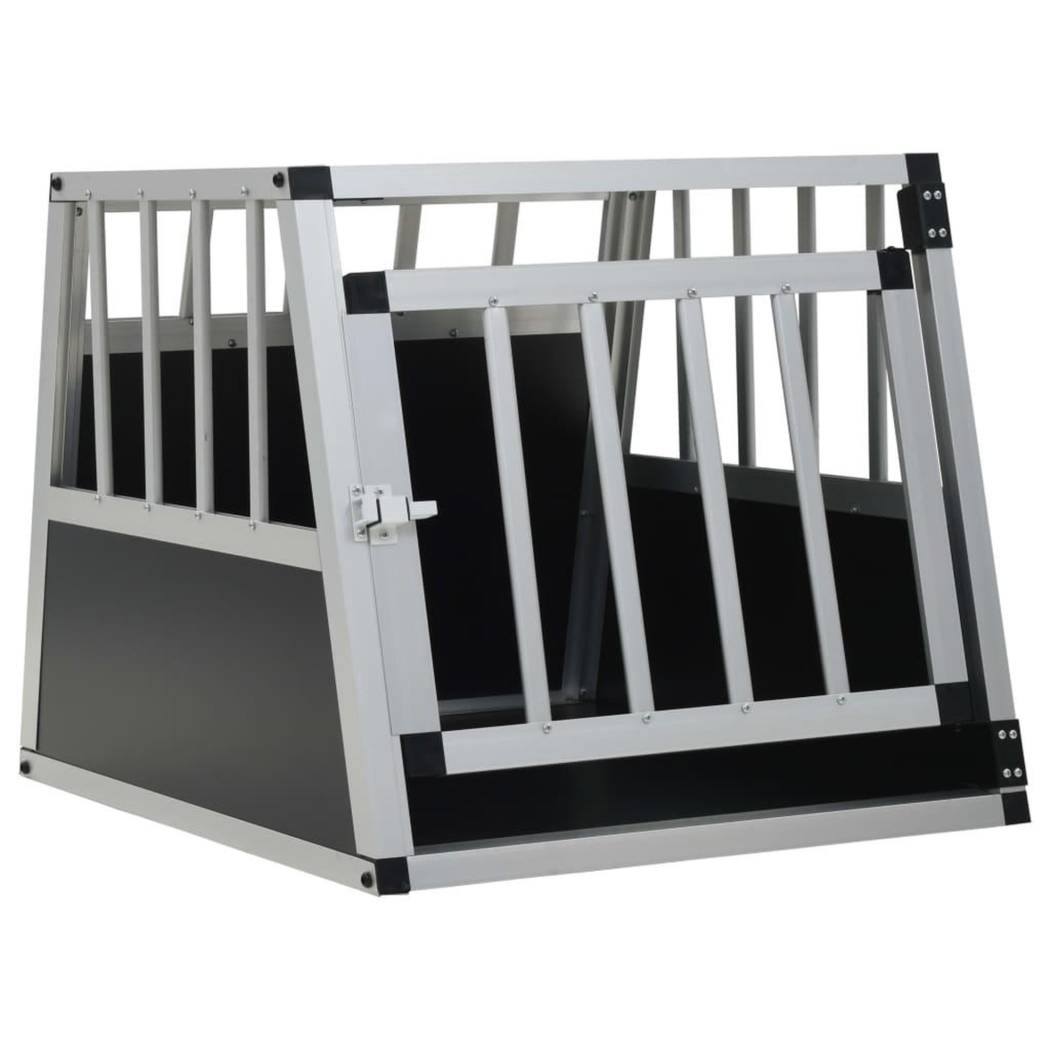 Voir la diapositive 1 : VIDAXL Cage pour chien avec une porte 54 x 69 x 50 cm