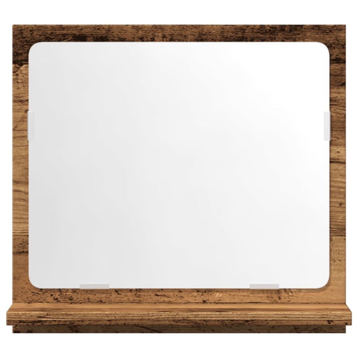 VIDAXL Armoire a miroir de salle de bain vieux bois bois d'ingenierie