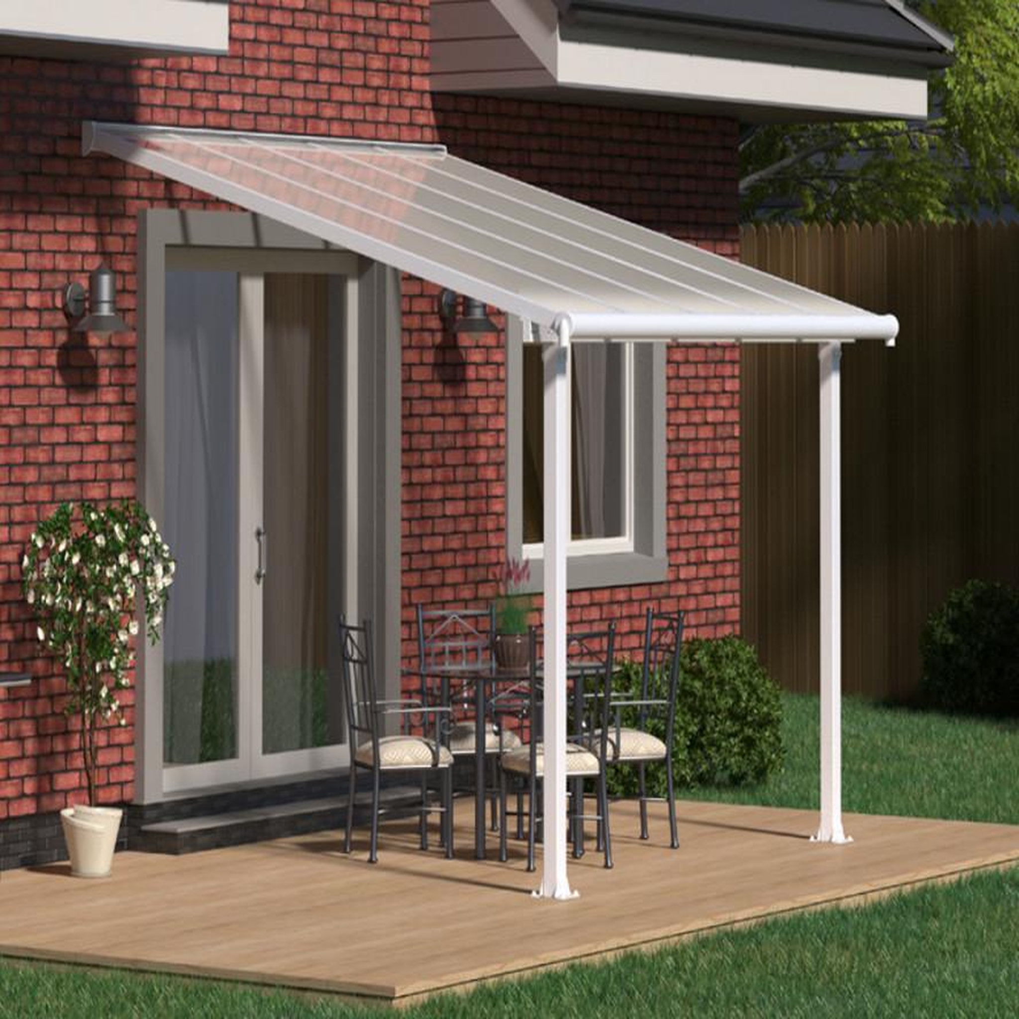 Palram Pergola 9.1m² blanc - 704216