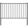 Voir la diapositive 1 : VIDAXL Panneau cloture et poteaux Acier enduit poudre 1,7x0,75 m Noir