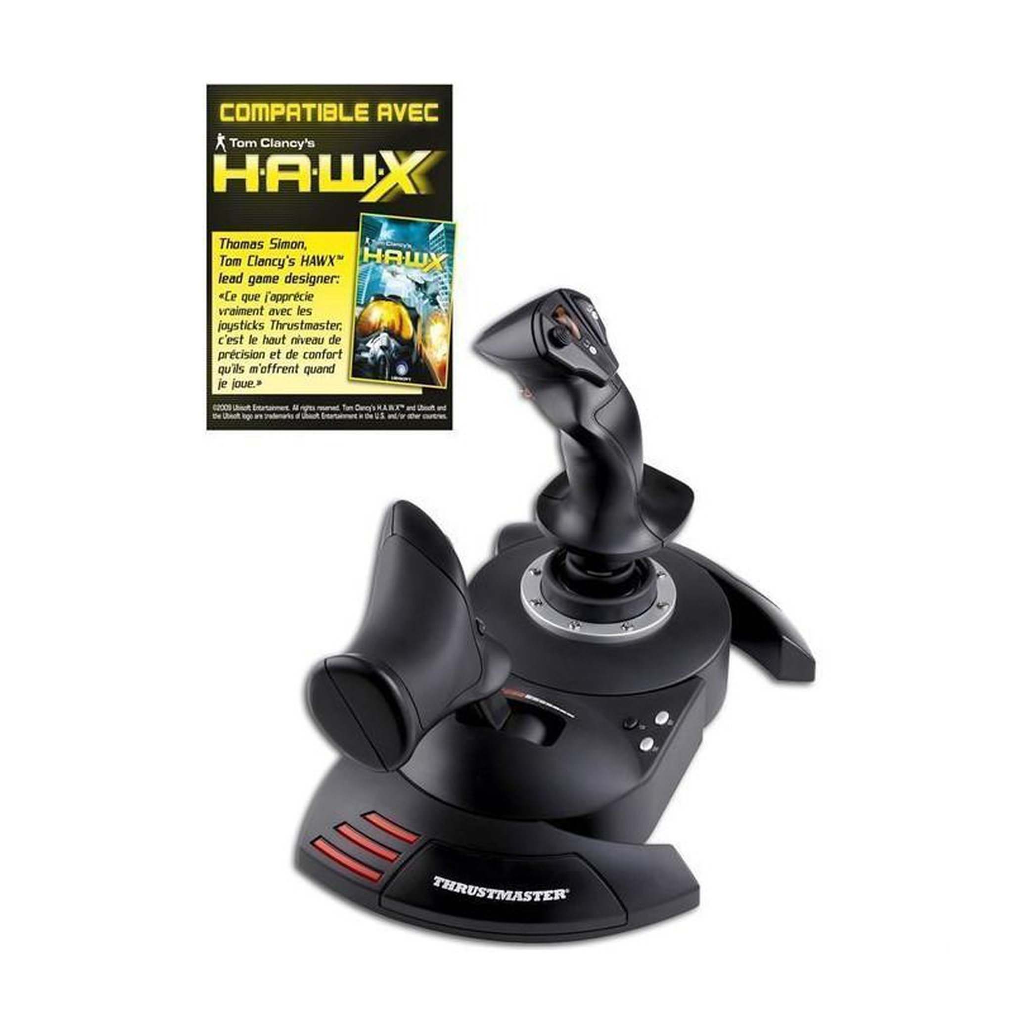 Voir la diapositive 1 : Thrustmaster Thrustmaster Joystick T-FLIGHT HOTAS  X - PC / PS3