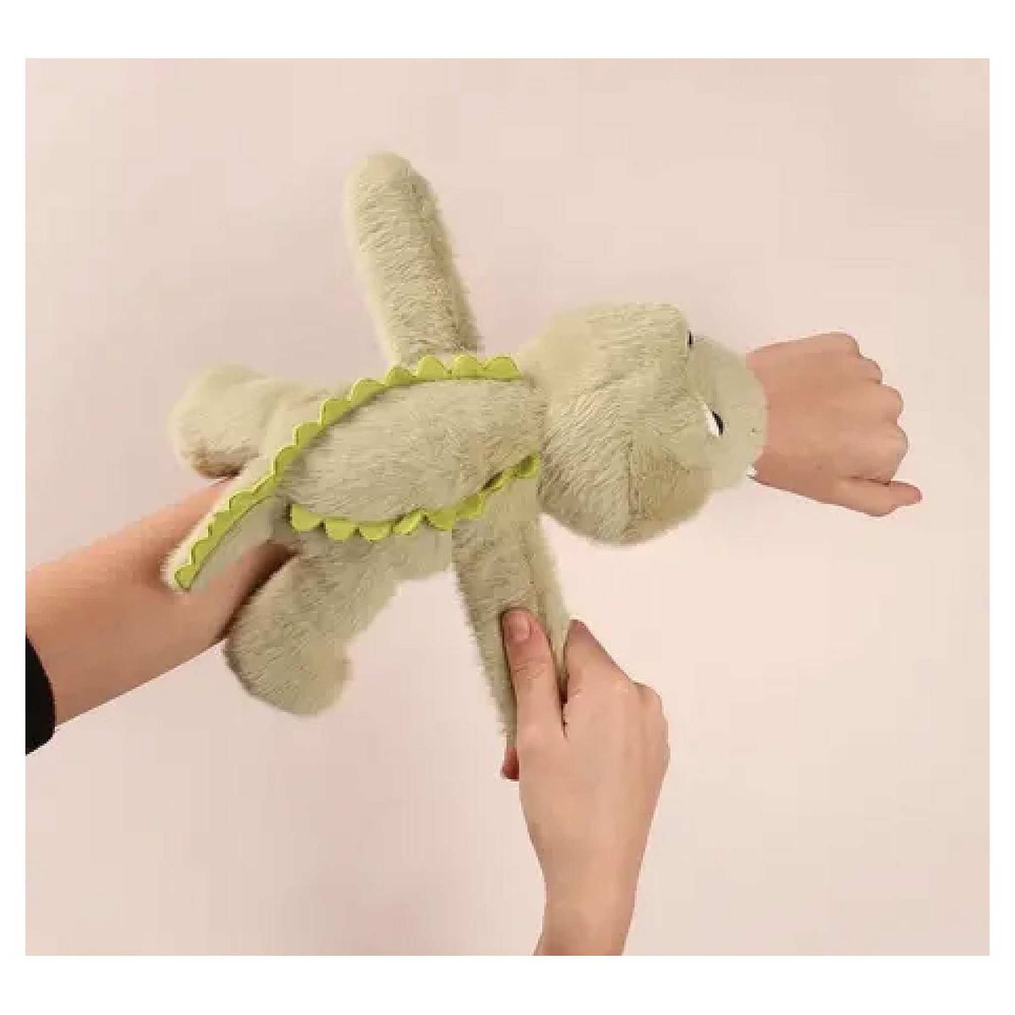 Voir la diapositive 2 : DOUDOU ET COMPAGNIE Podcoll - Bracelet slap Croco
