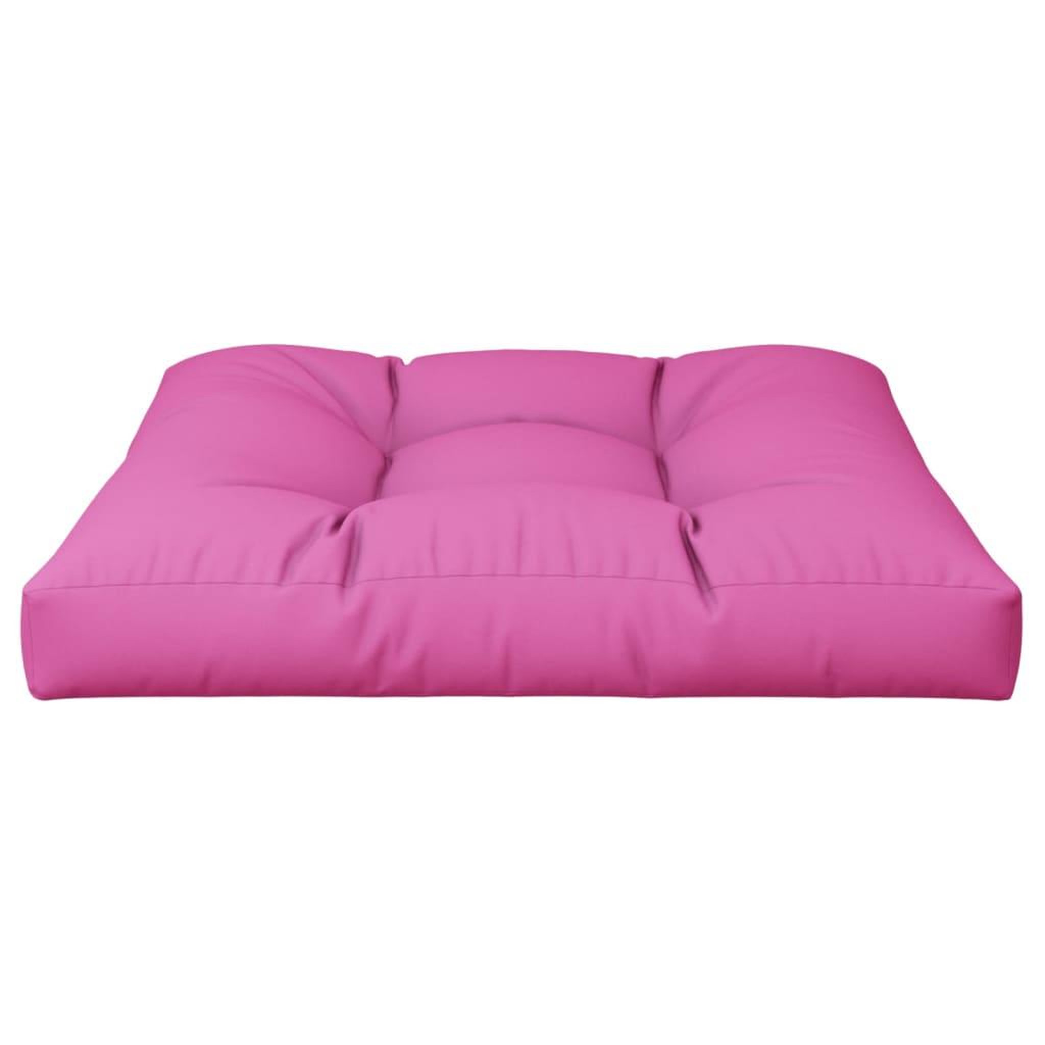 Voir la diapositive 5 : VIDAXL Coussin de palette Rose 80x80x12 cm tissu