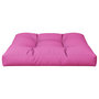Voir la diapositive 5 : VIDAXL Coussin de palette Rose 80x80x12 cm tissu