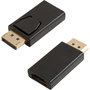 Voir la diapositive 1 : ESSENTIEL B Adaptateur Displayport/HDMI DisplayPort M vers HDMI F