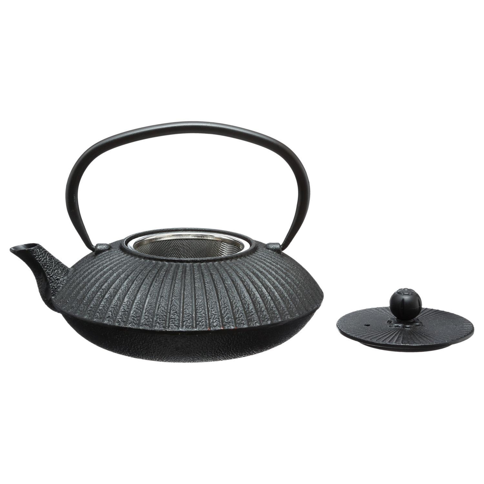 Voir la diapositive 2 : SECRET DE GOURMET Théière garden - 0,8 l. - noire