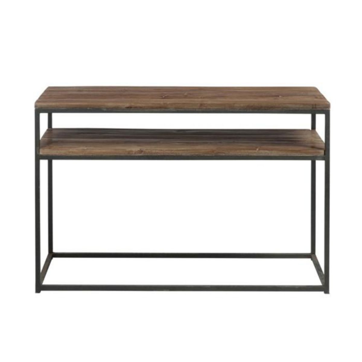 Paris Prix Console en Bois 2 Niveaux  Cassidy  120cm Naturel
