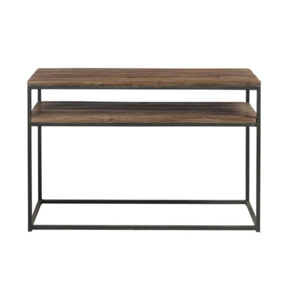 Paris Prix Console en Bois 2 Niveaux  Cassidy  120cm Naturel