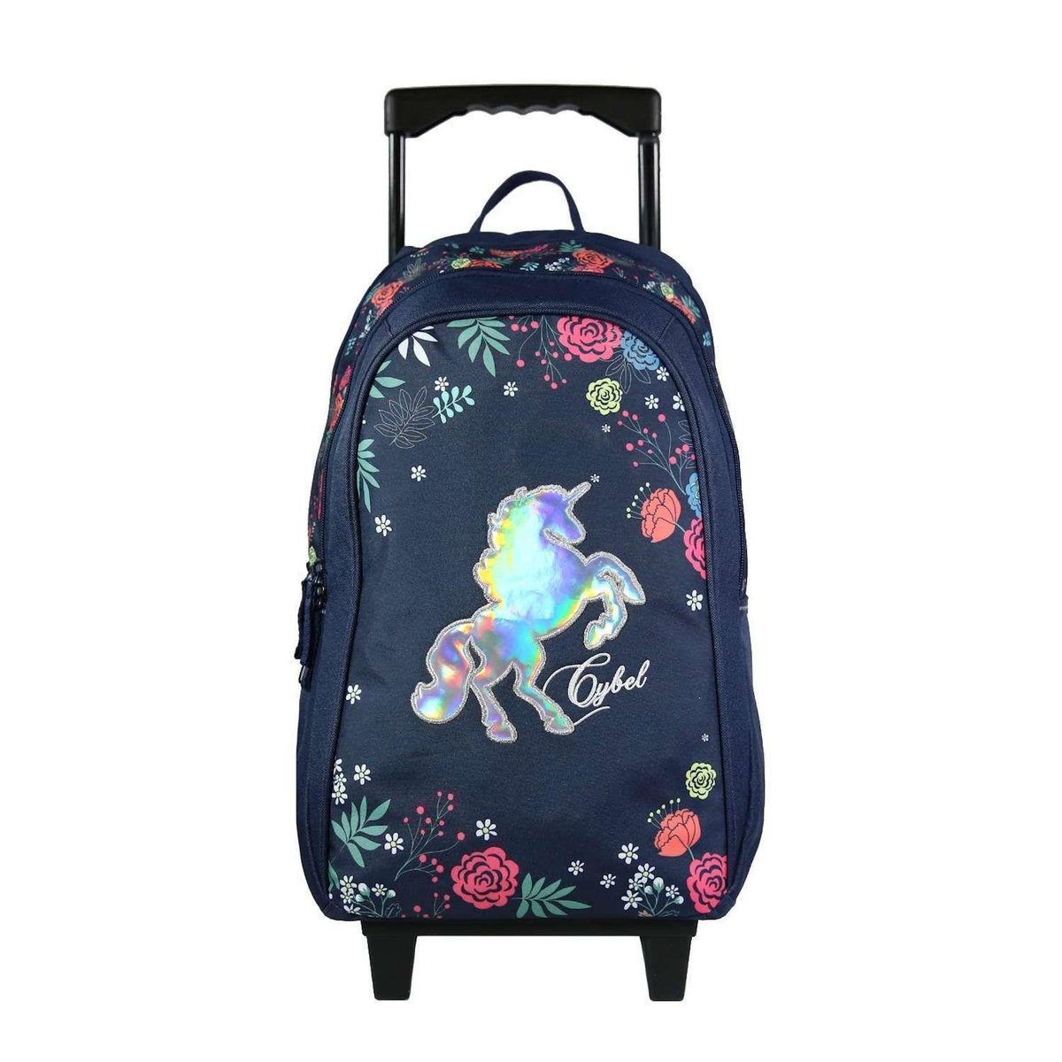 Bagtrotter BAGTROTTER Sac à dos à roulettes 45 cm Cybel Cheval Licorne Bleu
