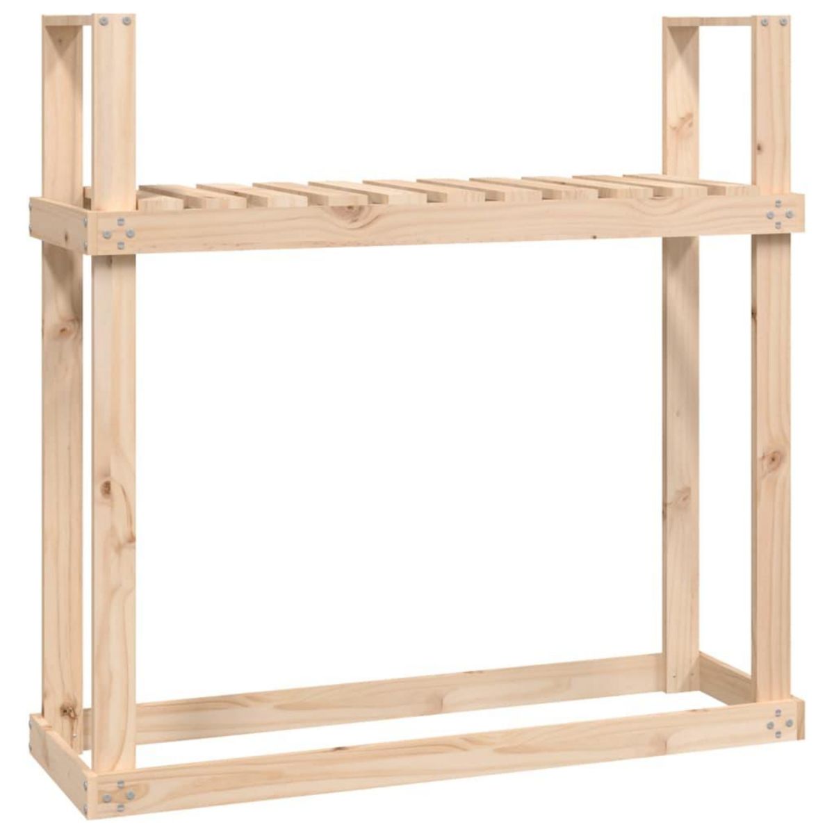 VIDAXL Support pour bois de chauffage 110x35x108,5 cm Bois de pin
